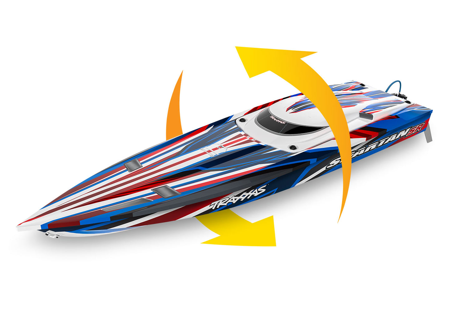 103076-4 Spartan SR (Self Rightening) Brushless 36" Race Boat