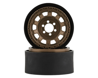 VPS08707 KMC KM236 Tank 2.2" Beadlock Crawler Wheels (Bronze) (2)