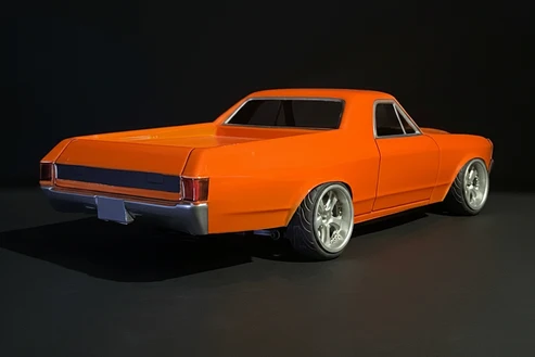 APlastics El Camino Clear Body