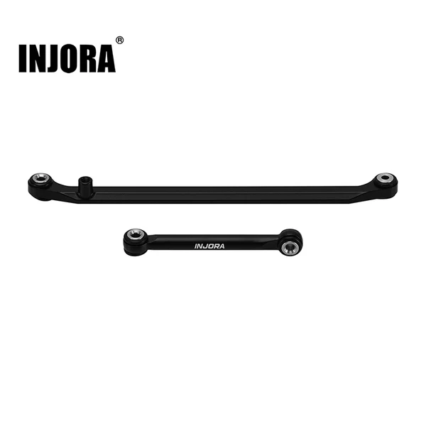 ASC32-05BK INJORA Black Coating Brass Steering Links for 1/32 Redcat Ascent-32 (ASC32-05)