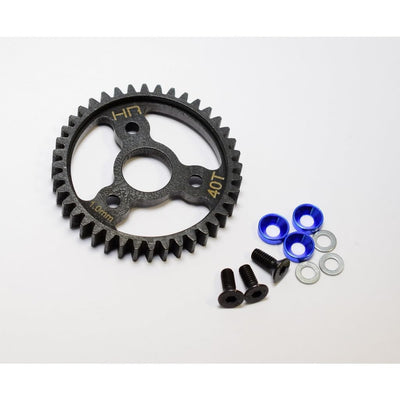HRSRVO440 - Steel Spur Gear (40T 1.0 Mod) (Blue) - TRA
