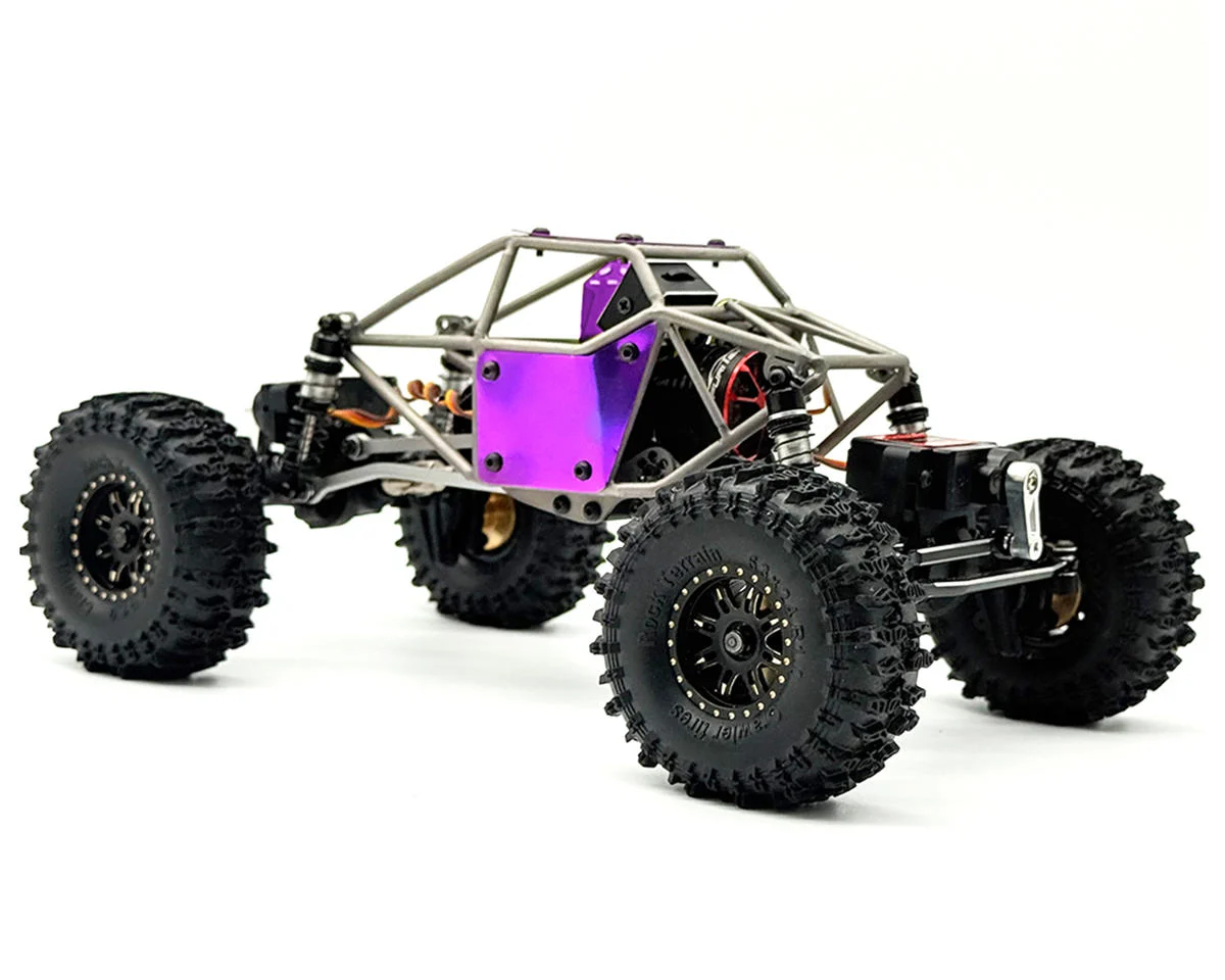 FTK-FUR-2744 Furitek Titan Buggy 18 4WS RTR 1/18 4WD Brushless Rock Crawler (Purple) (Limited Edition) w/2.4GHz Radio
