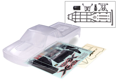 7697R Heavy Duty X-Monster Chevrolet GMT400 CK Clear Body