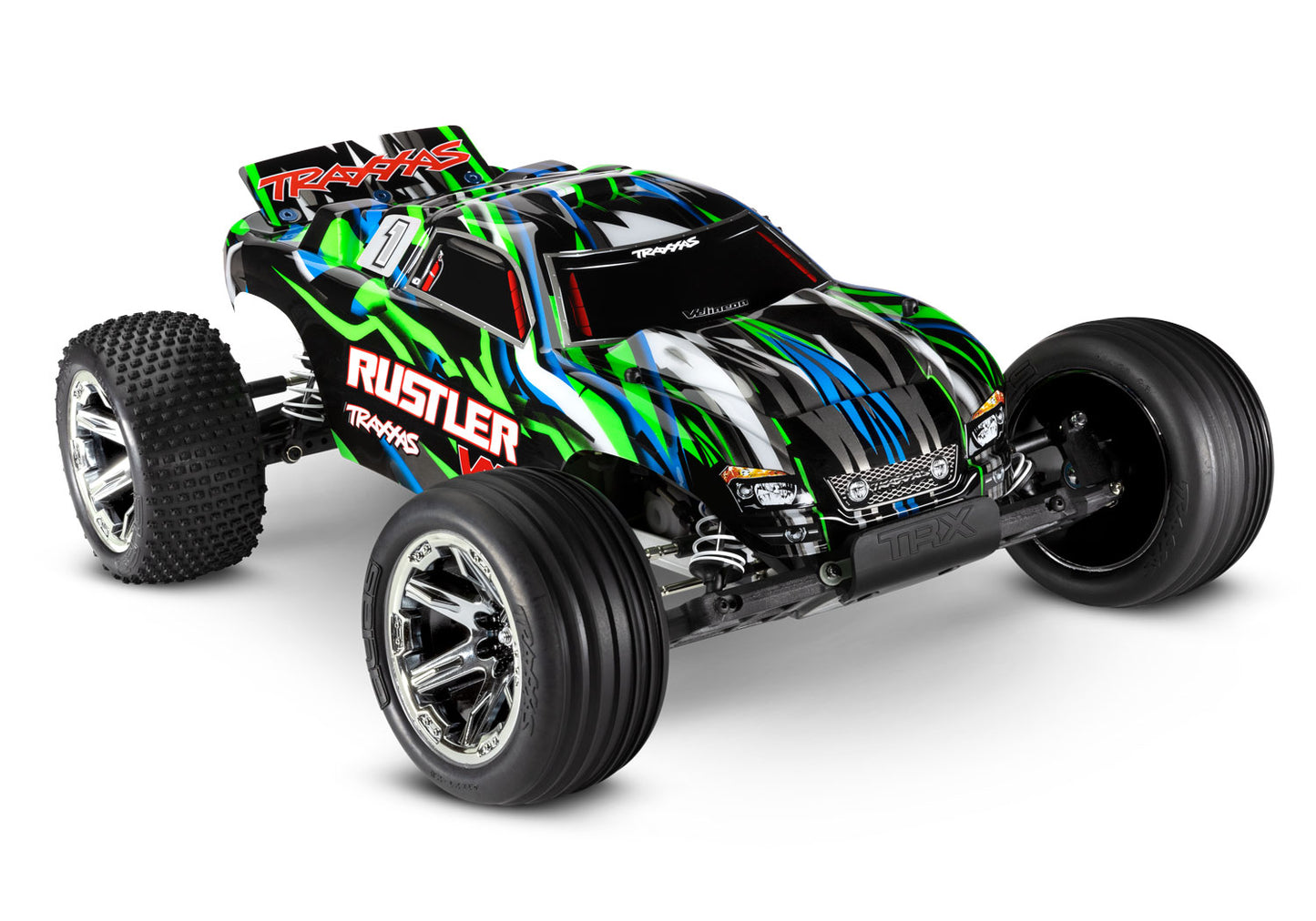 37076-74 Rustler VXL 1/10 Scale 2WD Brushless Stadium Truck With Pro Series Magnum 272R Transmission