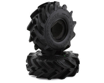 JCO4008-02 Fling King 1.9" Rock Crawler Tires (2) (Green)