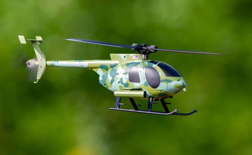 RGR6101 Hero-Copter Military, 4-Blade RTF Heli; Marines