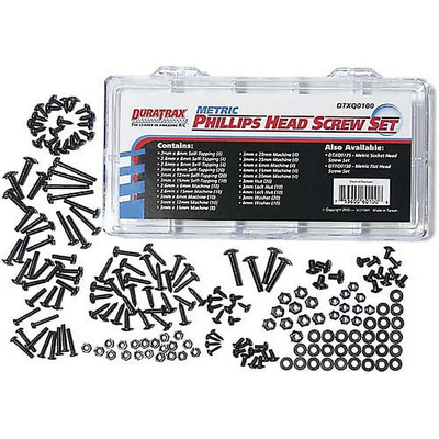 DTXQ0100 Metric Phillips Flat Head Screw Set
