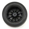 PRO1011614 Prime 2.8" Pre-Mounted Tires w/F-11 Nitro Rear Wheels (2) (Black) w/12mm Hex