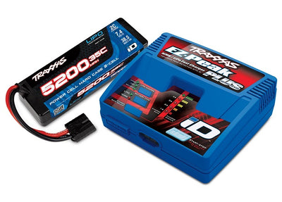 2970-2SR 2s 5200mAh LiPo Hard Case Completer w/ EZ-Peak Charger