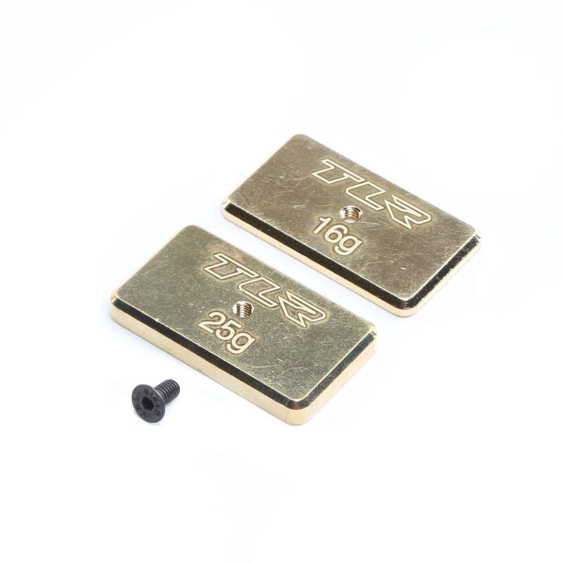 TLR331041 Rear Brass Weights