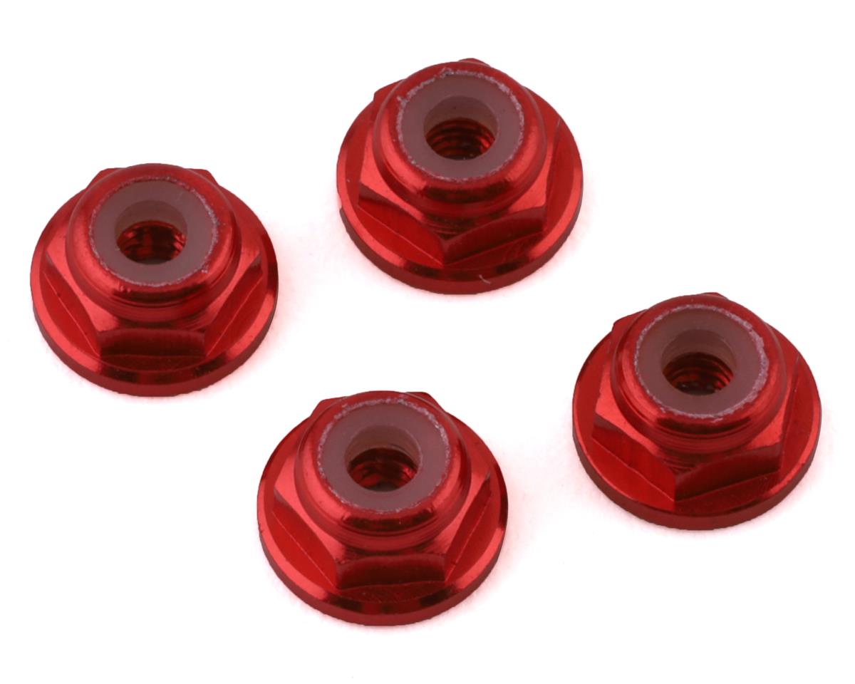 NX-115 M2 Lock Nut (4pc) (Red)