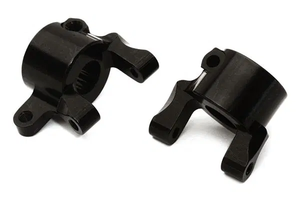 INTC27157BLACK Billet Machined Alloy Front Caster Blocks