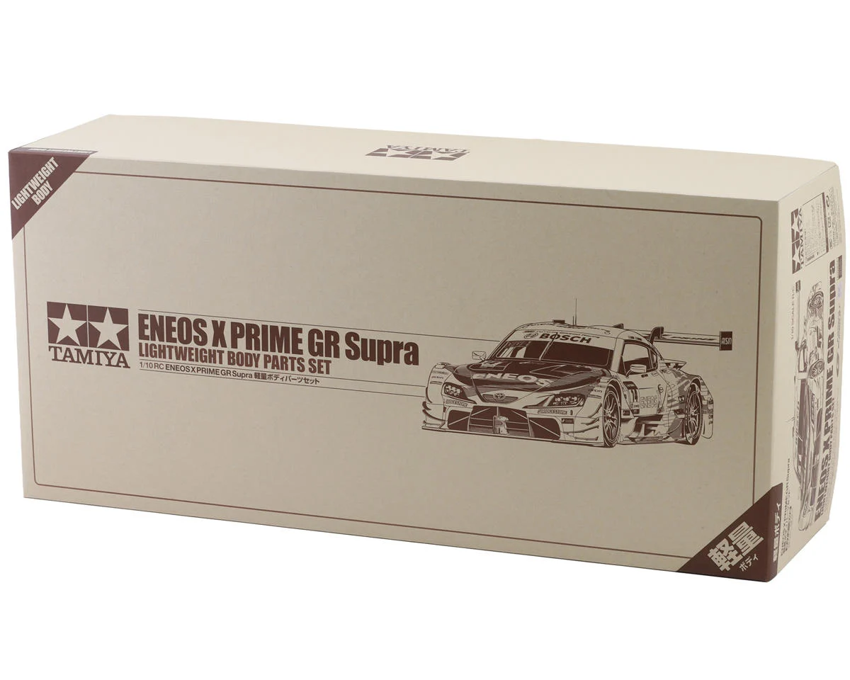 TAM47529 Tamiya 1/10 ENEOS X PRIME GR Supra Lightweight Clear Body
