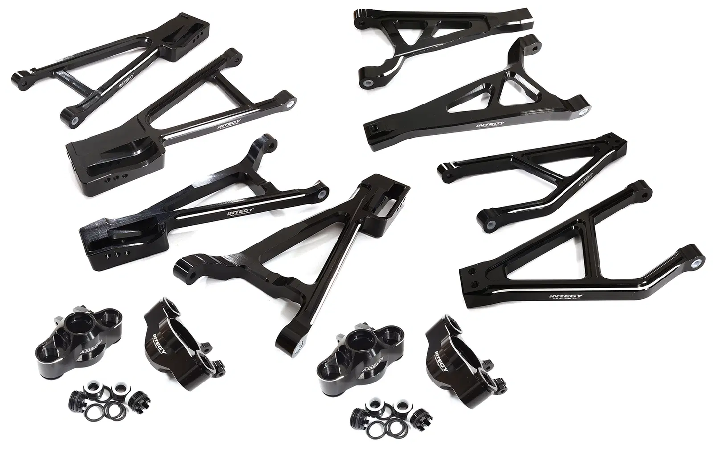 INTC28686BLACK Billet Machined Suspension Conversion Kit 1/10