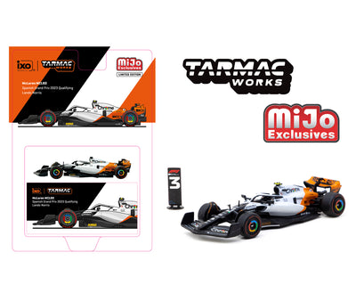 T64G-F070LN1 Tarmac 1:64 F1 Mijo McLaren MCL60 Spanish GP 2023 L Norris OR