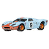 JHW43 HotWheels Premium Collector Display Set 1997 McLaren F1 GTR, Ford Transit SuperVan Ford GT-40, Fleet Street