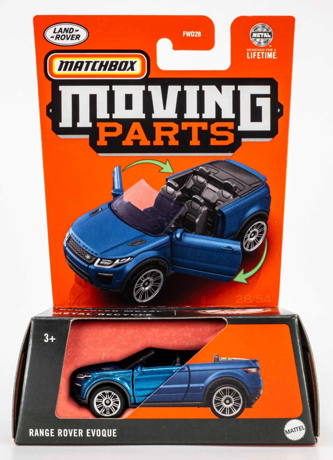 MBHVN11 Matchbox Moving Parts Range Rover Evoque