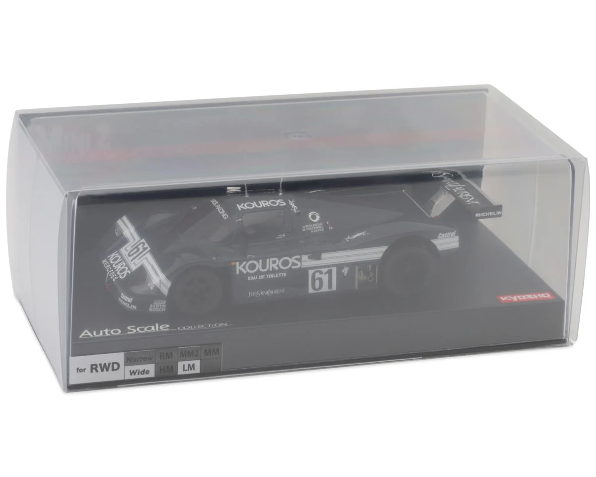 KYOMZP345KR Mini-Z MR04 ASC Sauber Mercedes C9 1988 Pre-Painted Body - Black