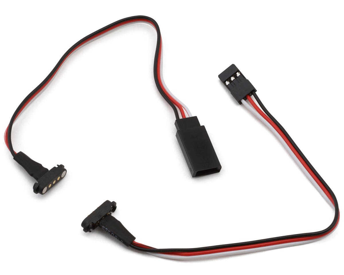 WIRE10-34 Injora Magnetic Snap Adapter (Female to Male JR) (345mm)