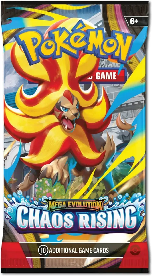 PKU10-10407-119 Pokemon Mega Evolution Chaos Rising Booster Bundle