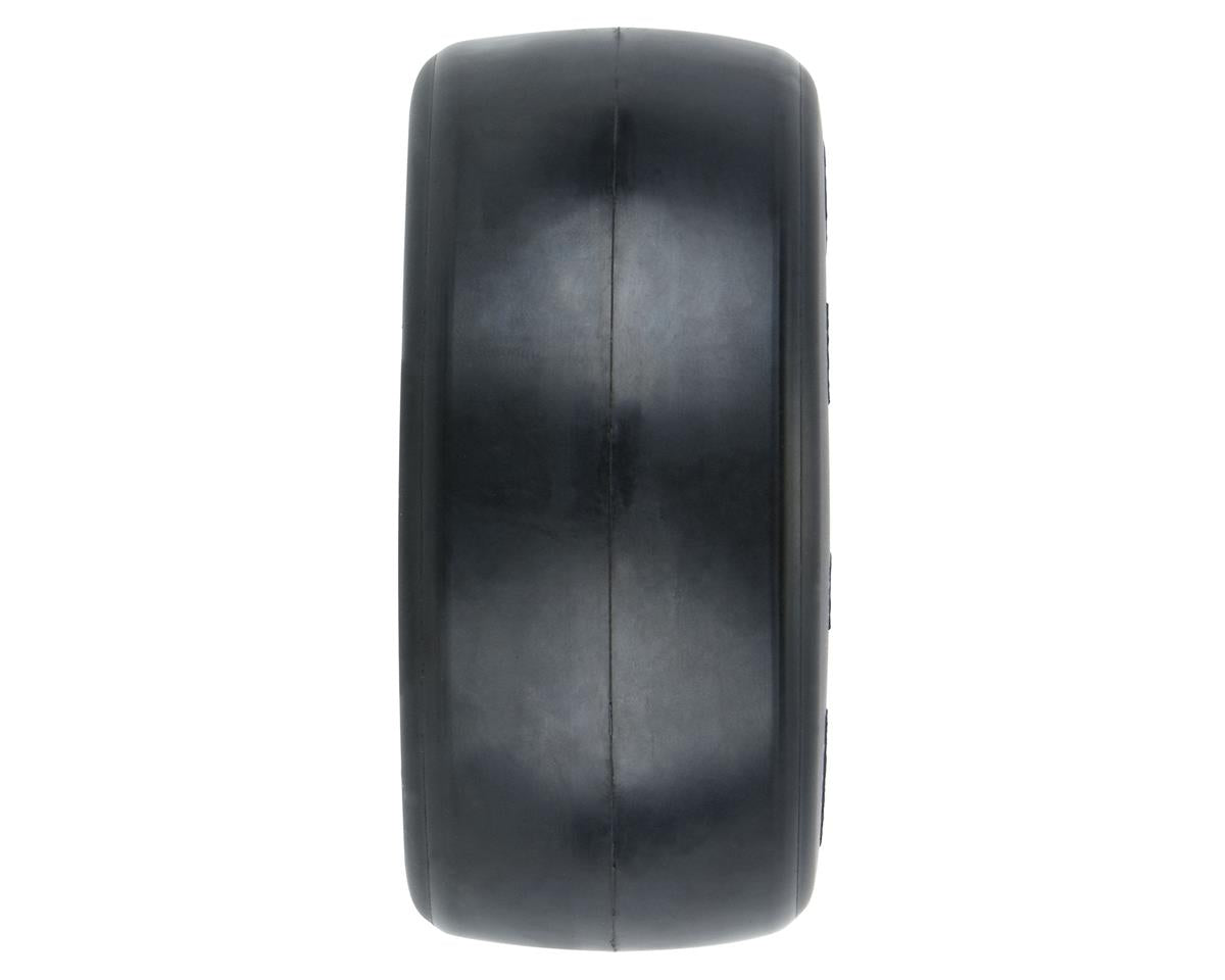 PRO1017003 Reaction HP Belted Drag Slick 2.2/3.0 SCT Rear Tires (2) (Ultra Blue)