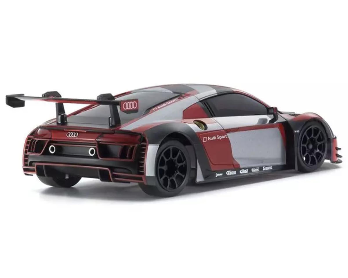 KYO32357RGB Kyosho MR-04 RWD Mini-Z Readyset w/Audi R8 LMS 2016 Body (Grey/Red)