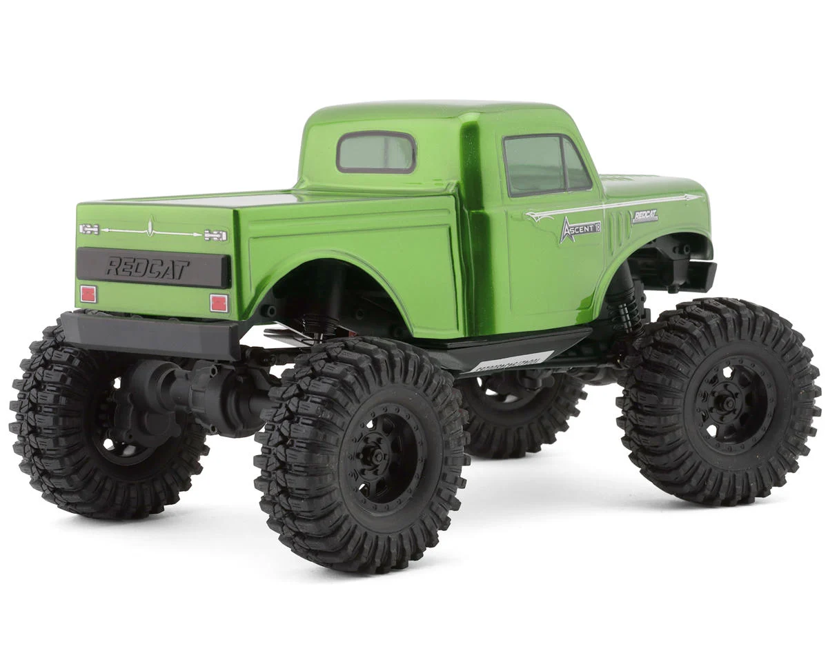 RER43483 Redcat Ascent-18 1/18 4WD RTR Brushed Rock Crawler (Green)