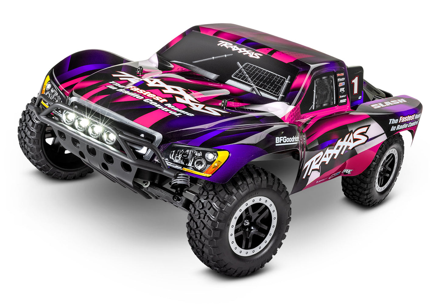 58034-61 Slash 1/10 Short Course Truck XL-5 ESC W/ LED Light