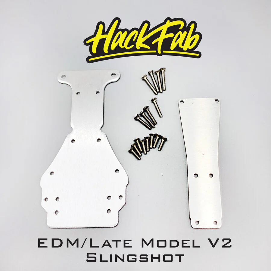 HFB02016 HackFab Chassis Stiffening Plate System (v2) EDM/MLM Plates
