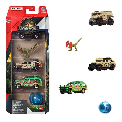 MBJGL60 Matchbox Jurassic World 5-Pack