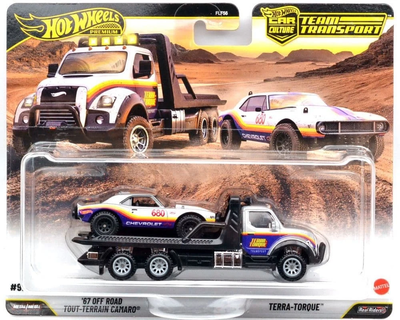 HWJHX93 HotWheels 67 Off Road Tout-Terrain Camaro & Terra Torque