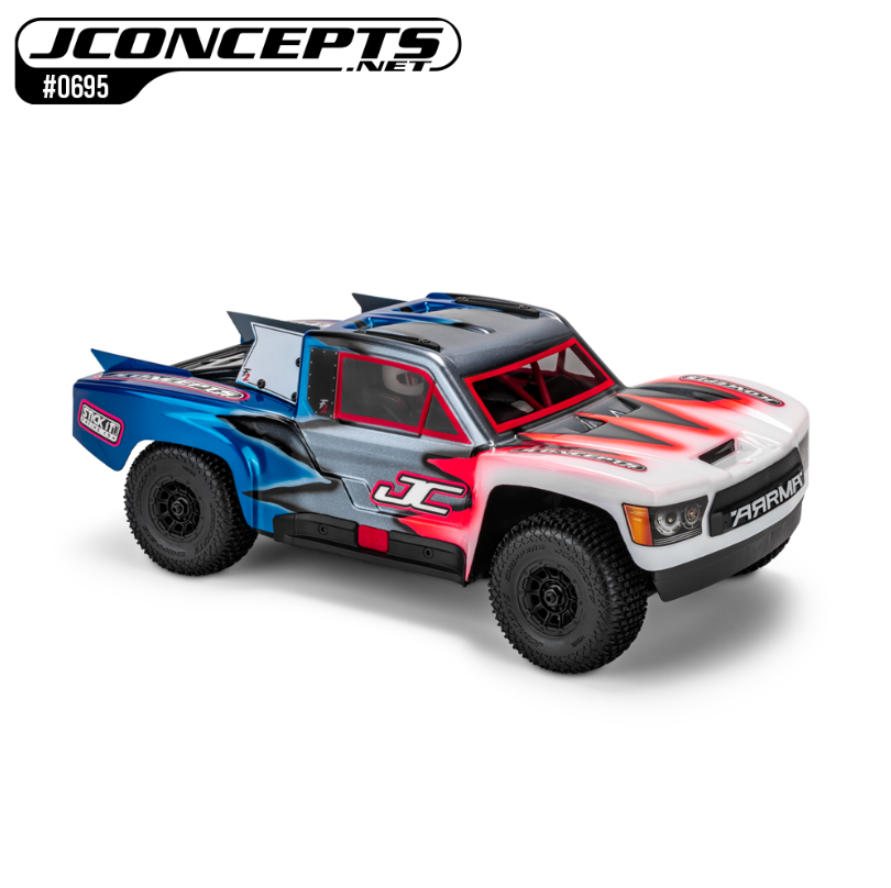 JCO0695 JConcepts Arrma Mojave Grom F2 SCT Pre-Trimmed Polycarbonate Body (Clear)