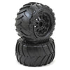 PRO1012915 Destroyer 2.8" Tires w/F-11 Electric Rear Wheels (2) (Black)