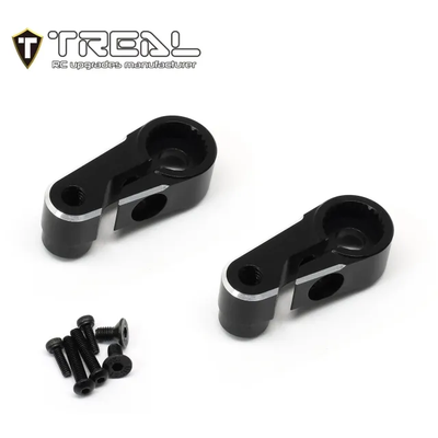 X003QX7KT3 TREAL Aluminum 7075 Servo Horn 25T Steering Servo Arm (2pcs) for 1/18 TRX4M