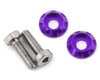175-10456 175RC 3x10mm "High Load" Titanium Motor Screws (Purple)