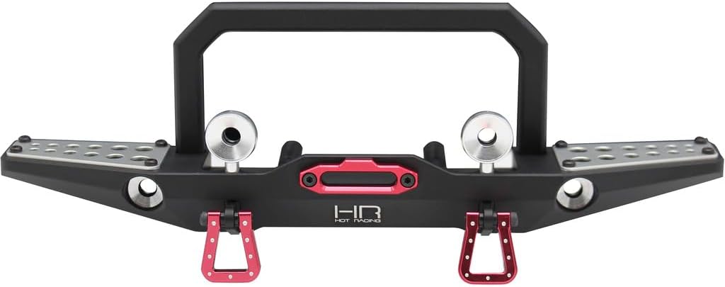 HRTRXF03EMR01 - Aluminum Front bumper Winch Mount Light Buckets TRX-4