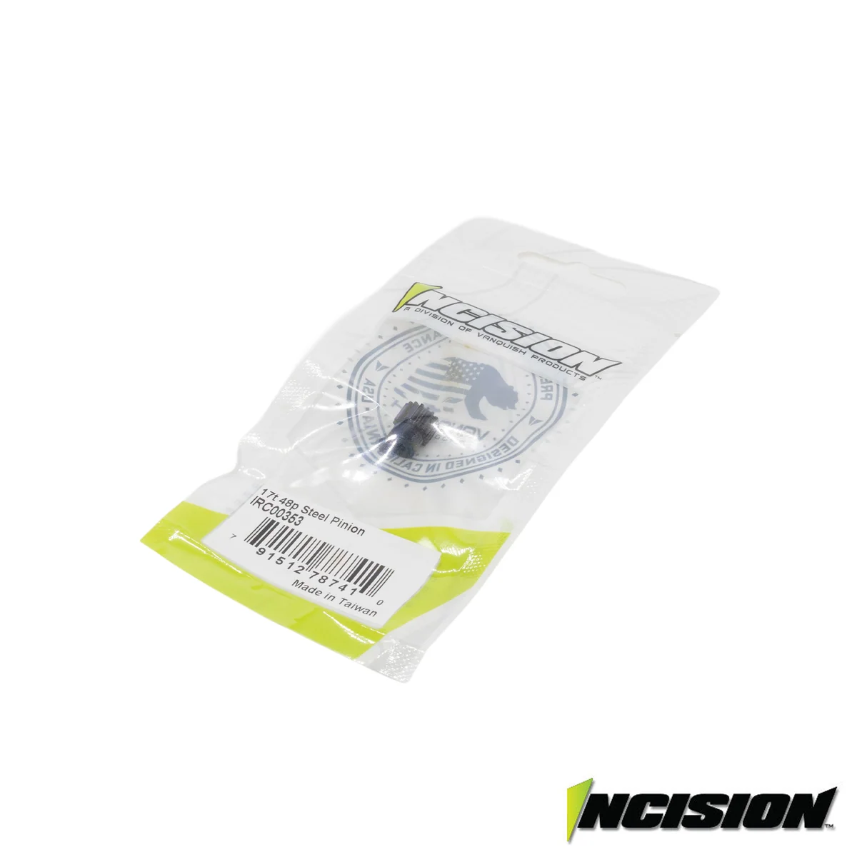 IRC00353 Incision 17t 48p Hardened Steel Pinion Gear