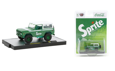 M2Machines 52500-A35 1:64th Scale Sprite 1976 Ford Bronco CHASE!