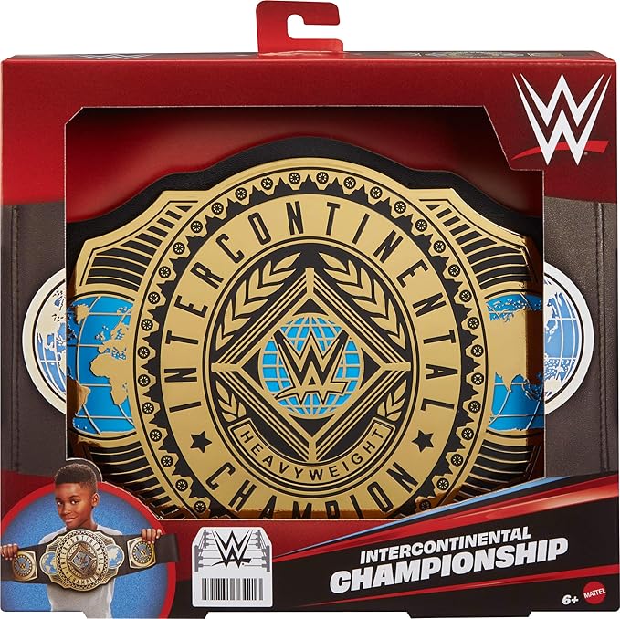 JLH37 WWE Intercontinental Championship Title Belt 2026 Role Play
