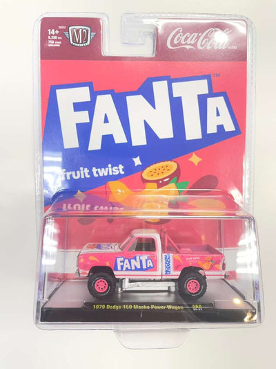 M2 Machines 52500 Coca Cola 1979 Dodge 150 Macho Power Wagon