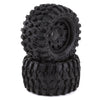 PRO1019010 Hyrax F/R 2.8" MT Tires Mounted 12mm/14mm Black Raid (2)