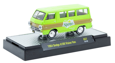 M2 Machines 52500-A57 Coca Cola 1964 Dodge A100 Vision Van