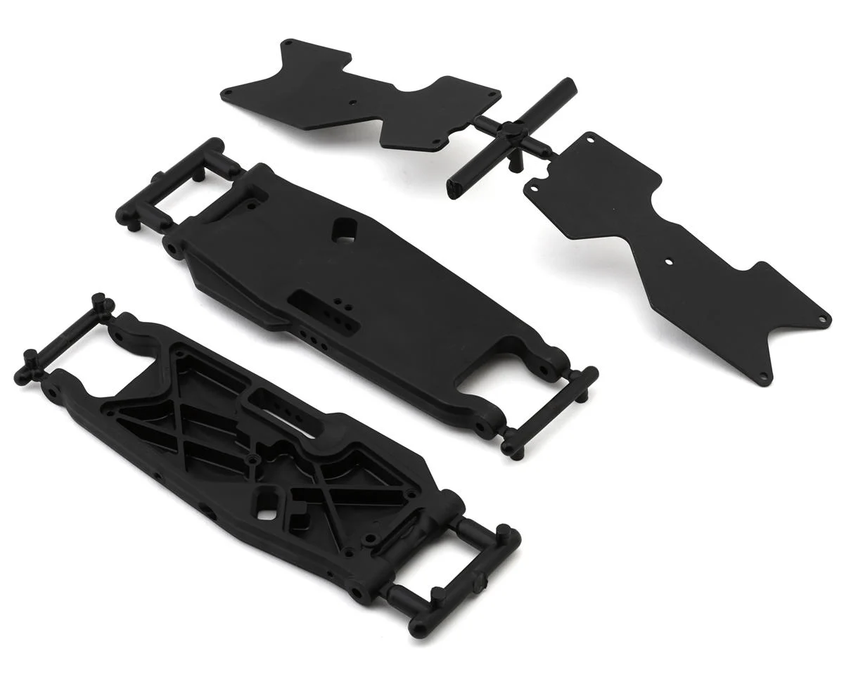 MUGE2162B Mugen Seiki MBX8T Rear Lower Suspension Arms (2)