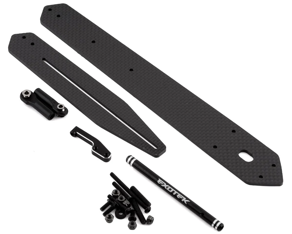 EXO2031 22S Drag Carbon Adjustable Flat Wheelie Bar