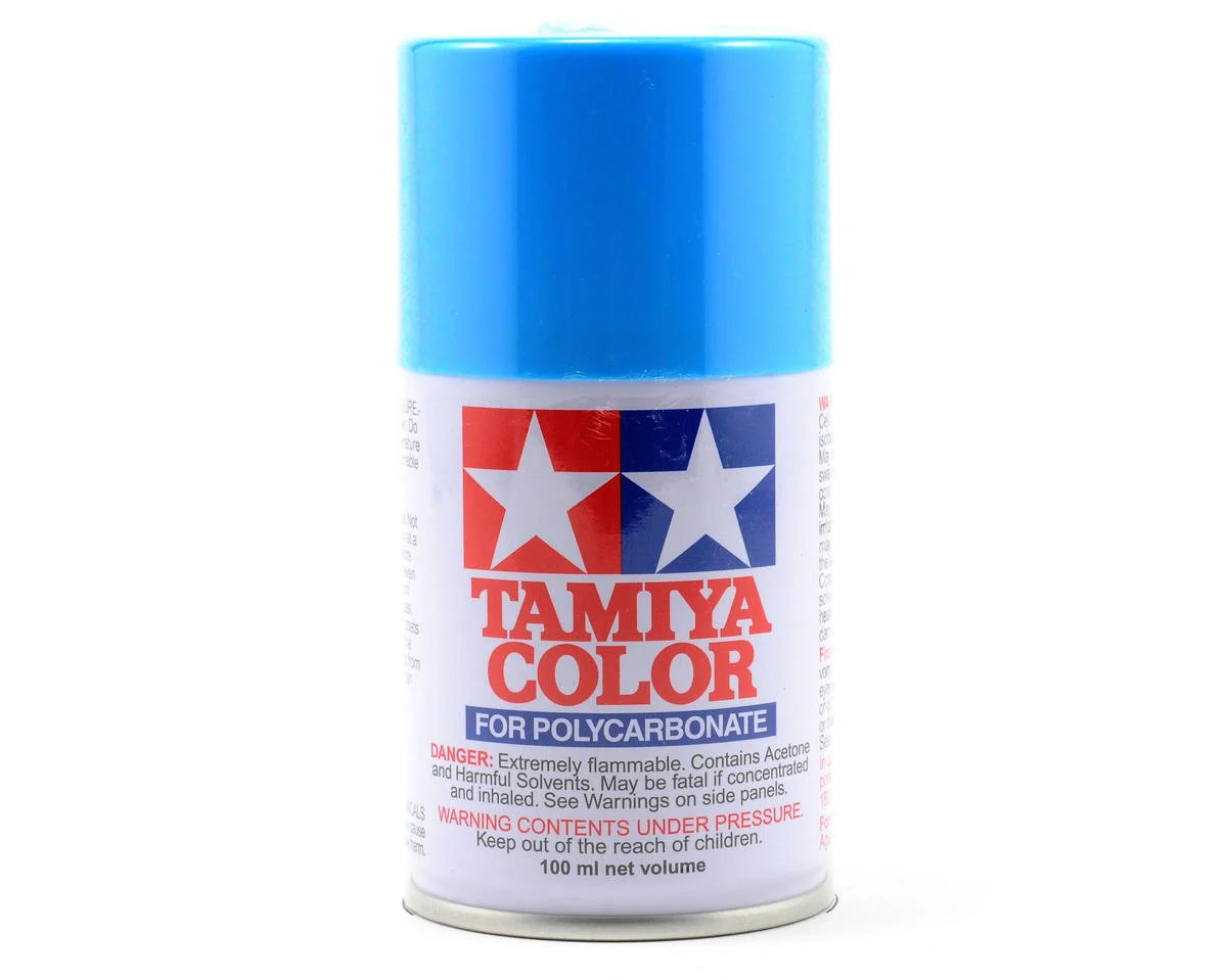 TAM86033 PS-3 Light Blue Lexan Spray Paint (100ml)