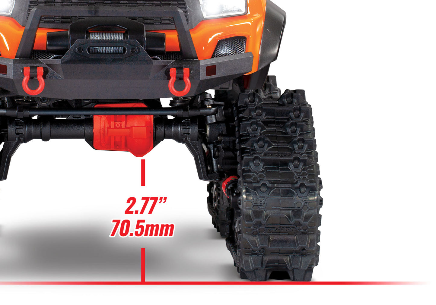 82034-4 TRX4 Traxx 1/10 Scale Crawler Equipped with TRAXX