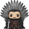 FU37791 GOT- JON SNOW W/THRONE