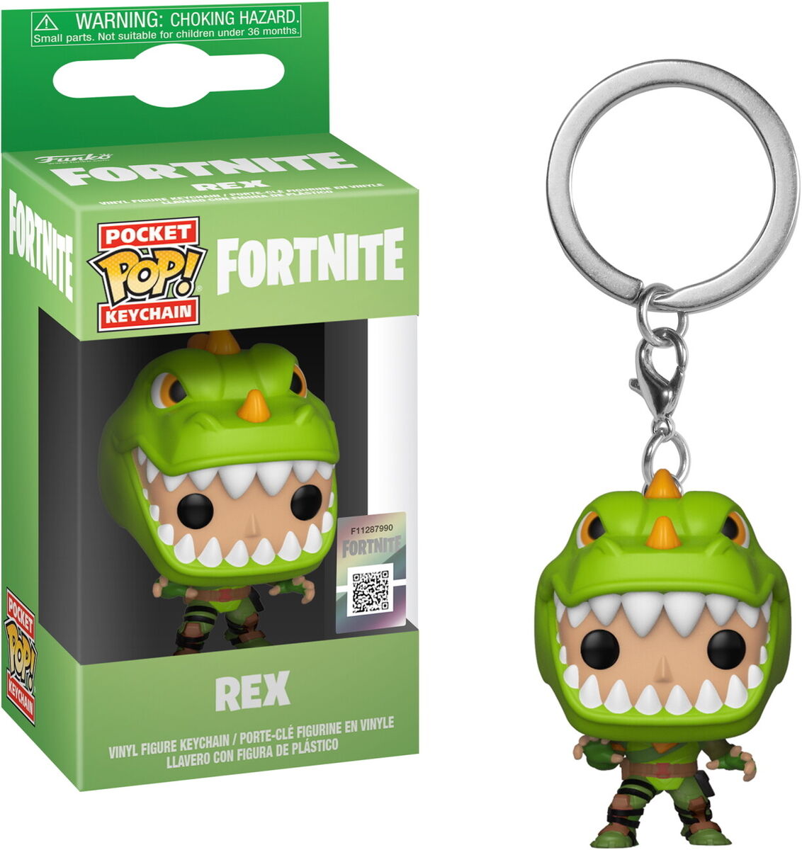 FU36971 Fortnite REX Keychain