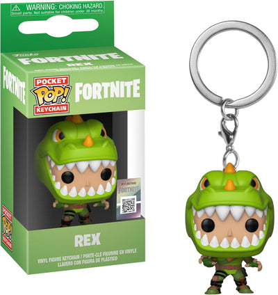 FU36971 Fortnite REX Keychain