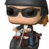 FU36418 Captain Marvel-Carol Danvers on motorcycle